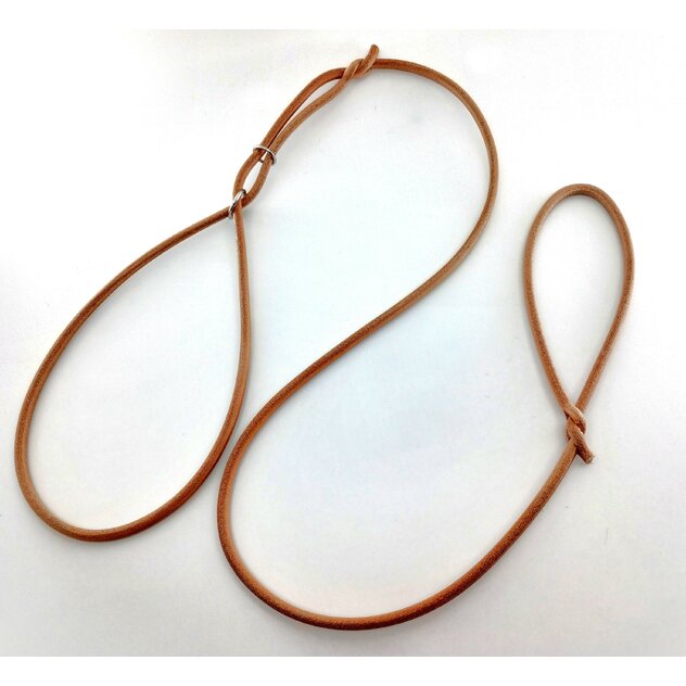 predvádzacie vodítko prírodné koža 6mm 00-